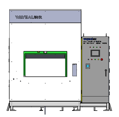 SFZ-344 load break switch vacuum chamber helium leak detection system front view